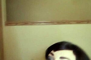 My skinny GF in cosplay gives intense blowjob