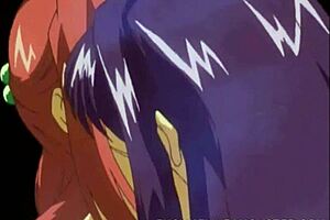 big titty anime babe gets her pussy licked slow