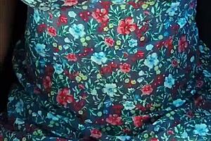 showing myself in moving car testing public exhibition with latina close-up