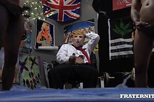 Gay emotions in trick or trump scenario