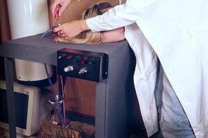 Why is the blowjob's head mad at professor Frankenstein's Halloween?