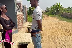 Paid to pound this Calabar babe with my huge cock?