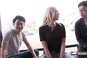 karol lilien's big ass covered in cumshot outdoors 😍