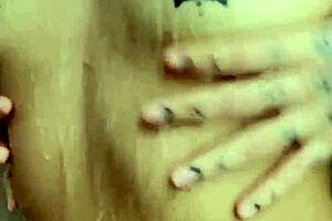 She opened a live stream to fuck me throughout the house