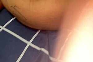 Stepson Finds Stepdaughter in Bed with Dripping Pussy and Fucks Her Without Condom