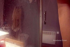 Stepmom Enters Bathroom Watches Him Jerk Off