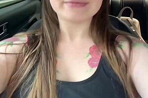 Teen submits to landlord on knees.