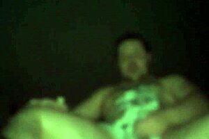 Russian gay man TAKES SNOW BATH and FEEDS ASS with SNOW