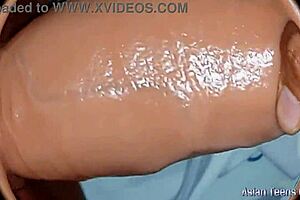 Huge dick pounds giant pussy from spy POV, saggy tits bouncing wildly.