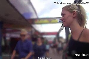 can this glamorous czech teen handle supermarket seduction and pov pounding?