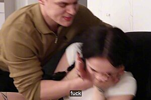 Oh no! My foster parents caught me misbehaving and punished me hard!