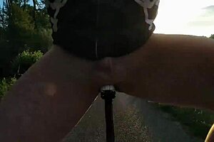 Bike Tour On The Country Road