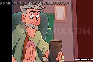 Milf Panas Hantar Nudes Nakal dalam Animasi Rumah