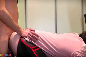 Chubby Bottom Moans on Big Twink Dick in Hardcore Bareback!