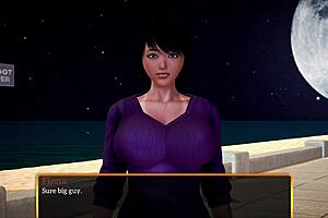 My New Family 444 with Brunette Milf and Big Tits in Erotic Anime Game