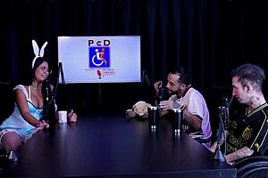 Tifany Rocha craves big cock hitting her pussy in swing cast