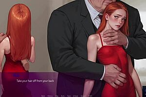 Hot amateur wife bangs husband's boss in wild 3D hentai porn! 🔥💦