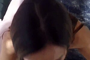 The motorcyclist came to deliver the package but ended up flashing his big tits and wet swollen pussy at me.