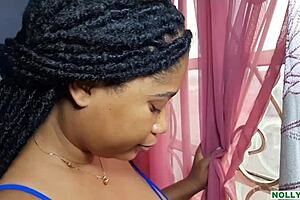 Busty Ebony Wife Craves Passionate Sex