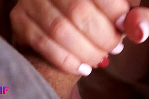 Intimate Close-Up Blowjob With Cum In Mouth