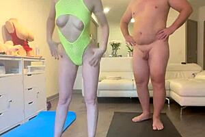 i'm crying after sucking his thick cock post-workout in shower