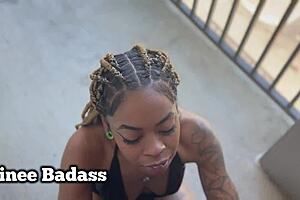 I’m Screaming from a Public Balcony Rimjob Before Tinee Badass Pounds Me Hard.