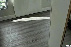 Can you believe this busty Romanian got fucked while on the phone?