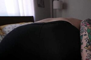 Tatted Slutty Girlfriend Fucked Into Submission By Bbc Boyfriend