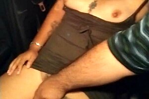 She Says, 'Feel My Natural Tits in the Uber, It's So Horny and Public'