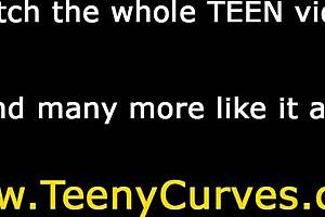 Did you see that booty teen get spunked?