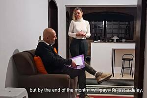 she avoids eviction by paying with sex