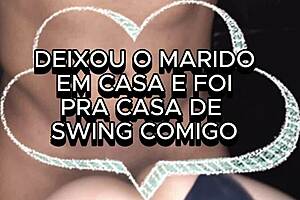 Naughty Bride Swings With Black Guy