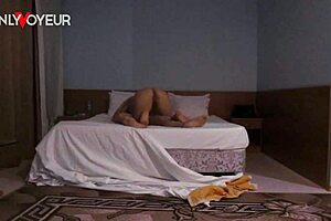 Homemade voyeur catches hotel fuck after party