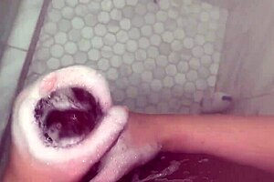 stepbro, ur dick huge, will it fit my ass in shower? never done anal, go easy plz!