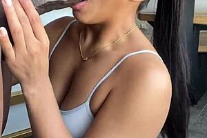 I wanted huge cock in mouth, and got it?