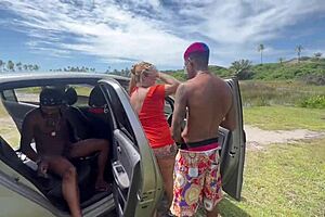 Me And My Friends Took Beautiful Latinas For Intense Assfucking In The Woods!