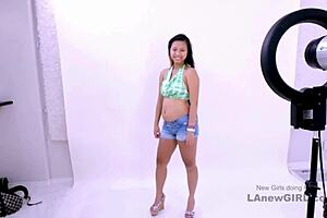 beautiful asian-american girl fucked in audition?