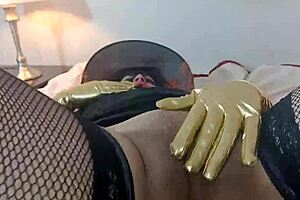 Latina witch takes cum in ass.