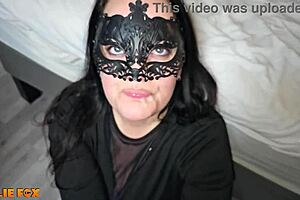 Amateur Milf Millie Fox Swallows 20 Cum Loads in Close-Up Action