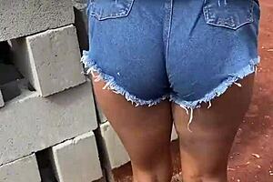 I got wild with a schoolgirl in public construction