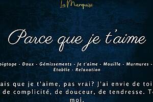 parce que je t'aime french sensual solo