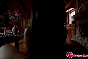 Cheating stepsis gets punished and fucked in the garage