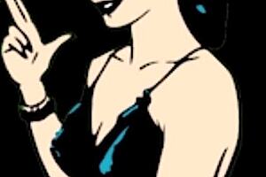 hot college teacher's sensual dance in trailer setting