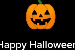 Julie cash Halloween clip in homemade amateur video.