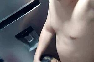 while washing dishes, my step-nephew arrives when my husband is not there