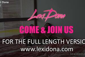 Lexidona pumps her swollen pussy in homemade czech video 😏