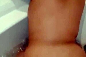 young woman in motel with blowjob and doggystyle