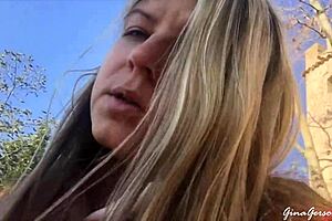 young blonde's barcelona adventure with friends