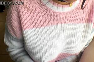 Cute College Girl Sucks Cock Until Cum Fills Mouth