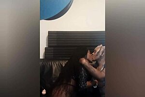 we was doing all kinds of nasty stuff in front of her boyfriend, like kissing and using dildos and stuff